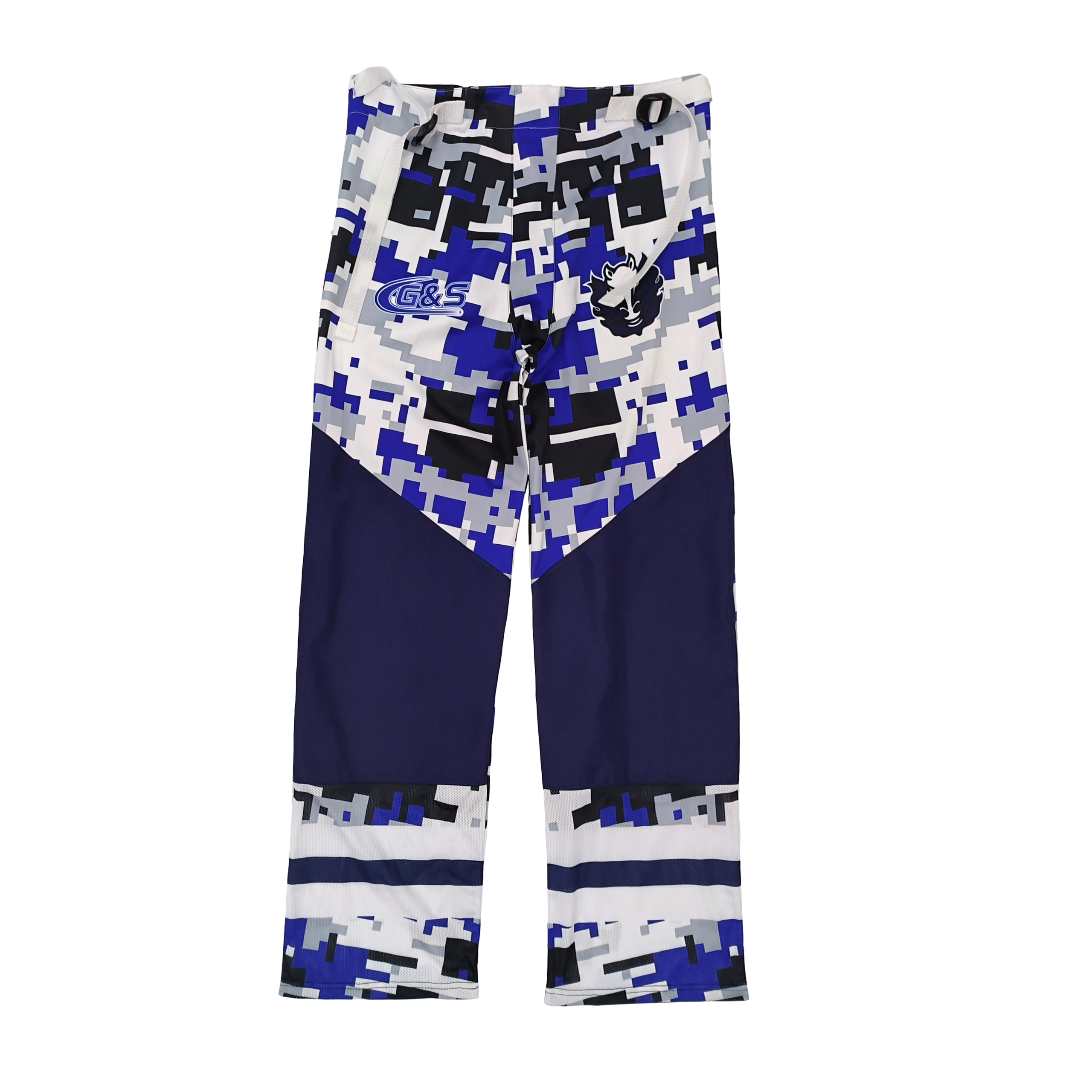 100% Polyester Sublimation Ice Hockey Pants High Quality Custom Inline Hockey Pants