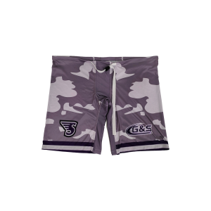 Lavender Camo Ice Hockey Protective Shorts - Lightweight Hockey Pants