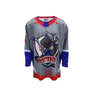 Custom Sublimated Ice Hockey Jersey – Executioner Graphic Team Hockey Shirt