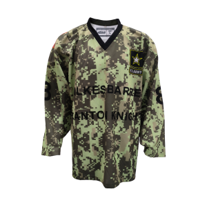 GlideStrike Tactical Camo Custom Hockey Jersey