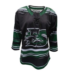 GlideStrike Lace Collar Sublimated Team Jersey OEM Ice Hockey Jerseys